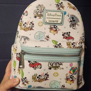 Mickey and Minnie Railroad Loungefly backpack